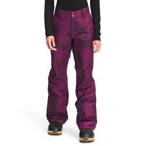 The North Face Women's Sally Snow Pants Size XXL/Short Pamplona Purple Marble Ca